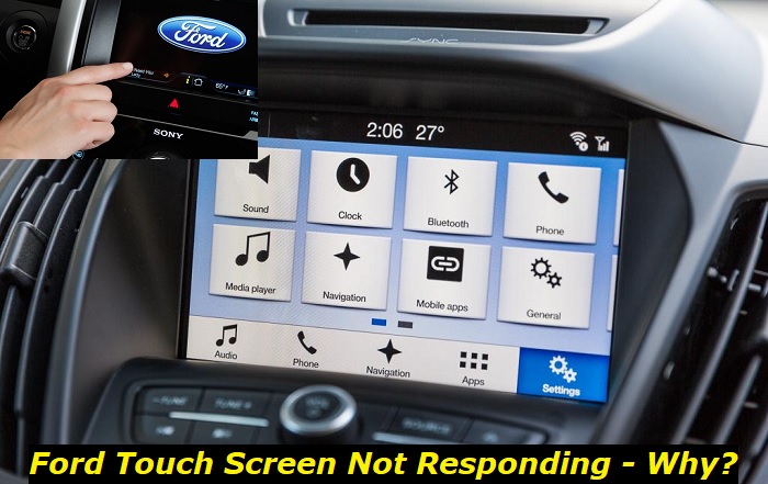 ford touchscreen not responding to touch